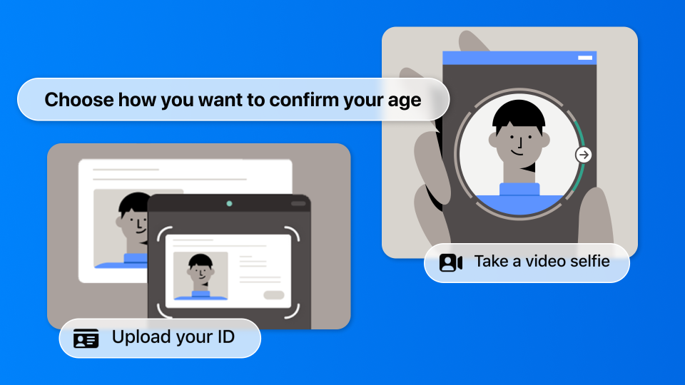 Image showing ways to verify your age on Facebook Dating.