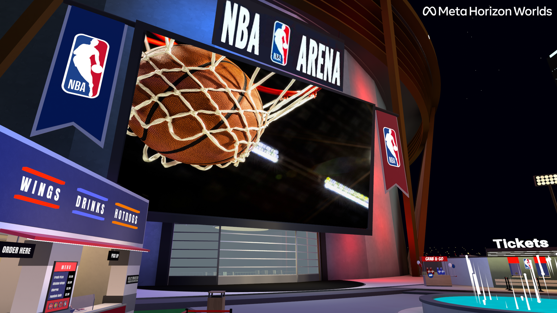 Get a Front Row Seat to NBA Games on Meta Quest Meta