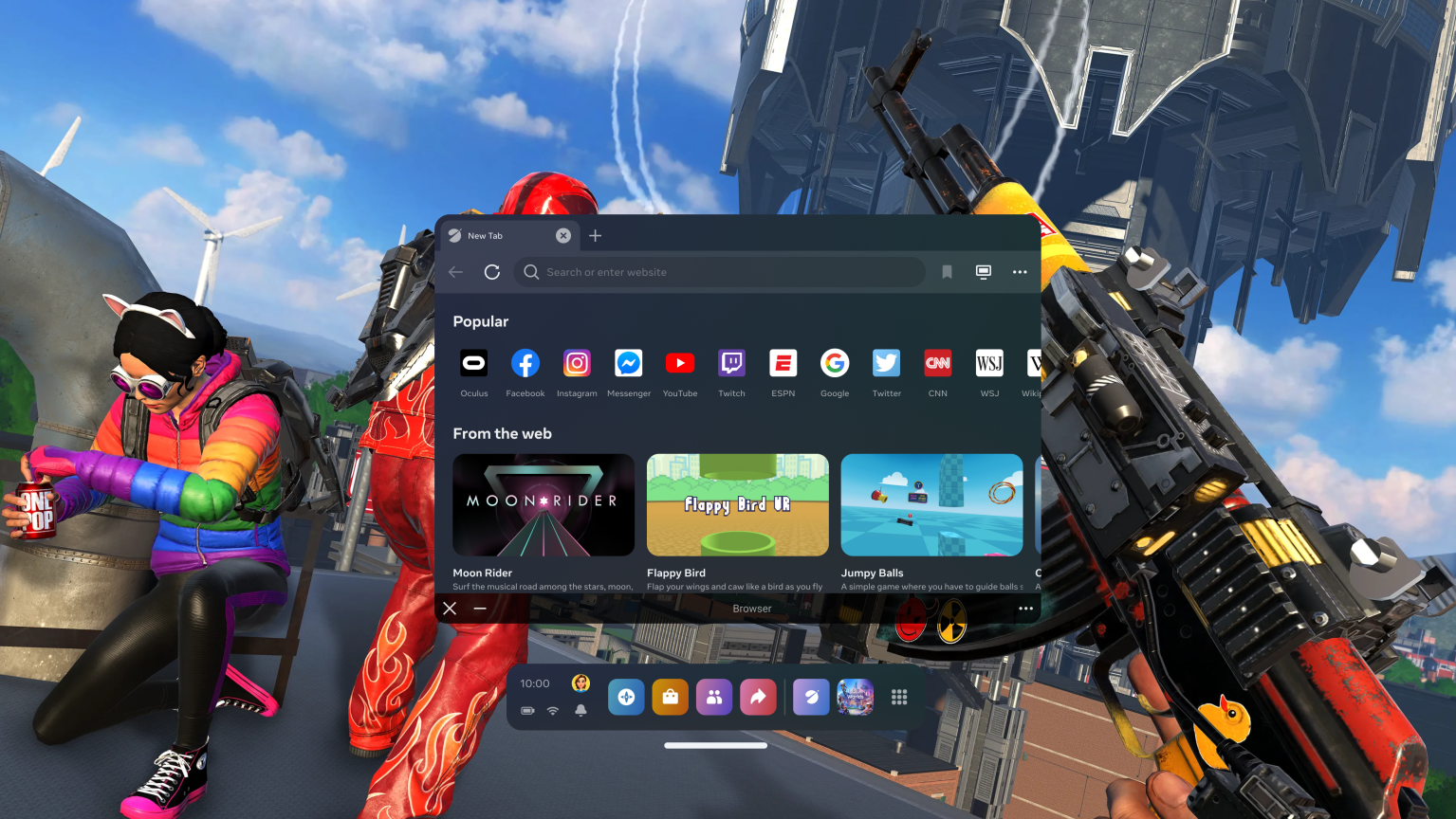 Use Your Fingers (Not Controllers) to Swipe Through the VR Interface on ...