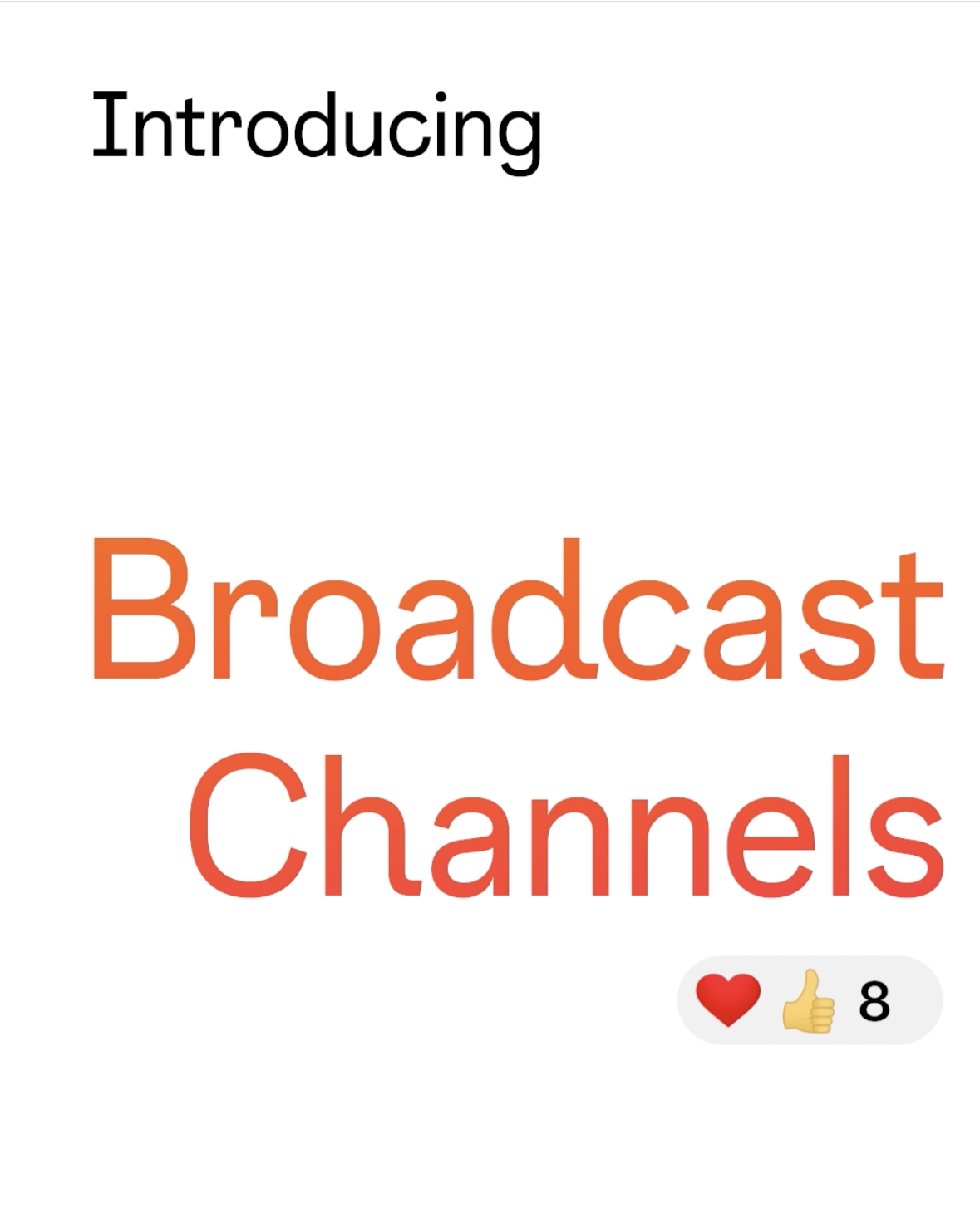 Stories in Channels, View-Once Media and More