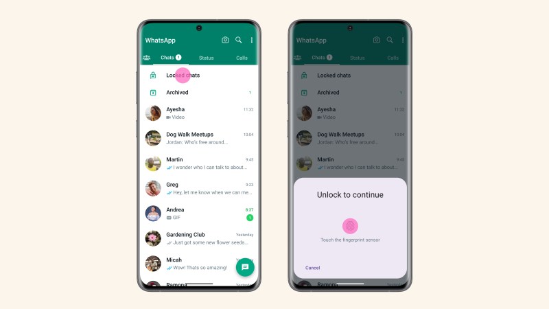 WhatsApp Chat Lock | Meta Newsroom