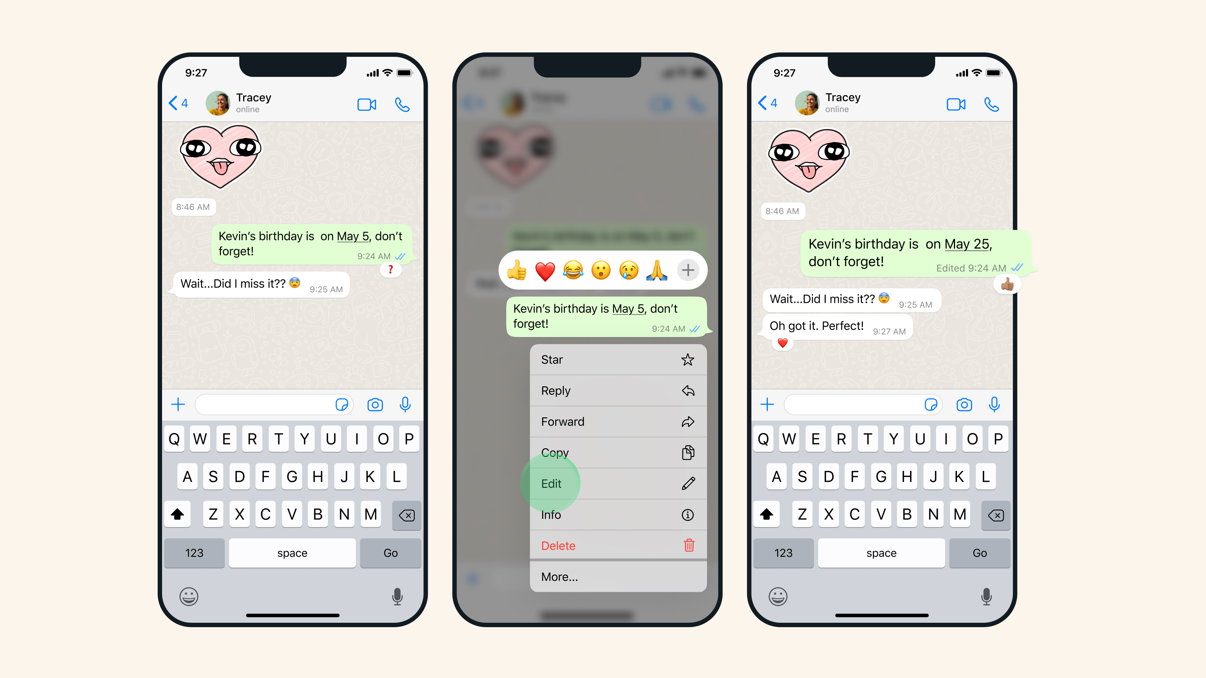 Now You Can Edit Your WhatsApp Messages