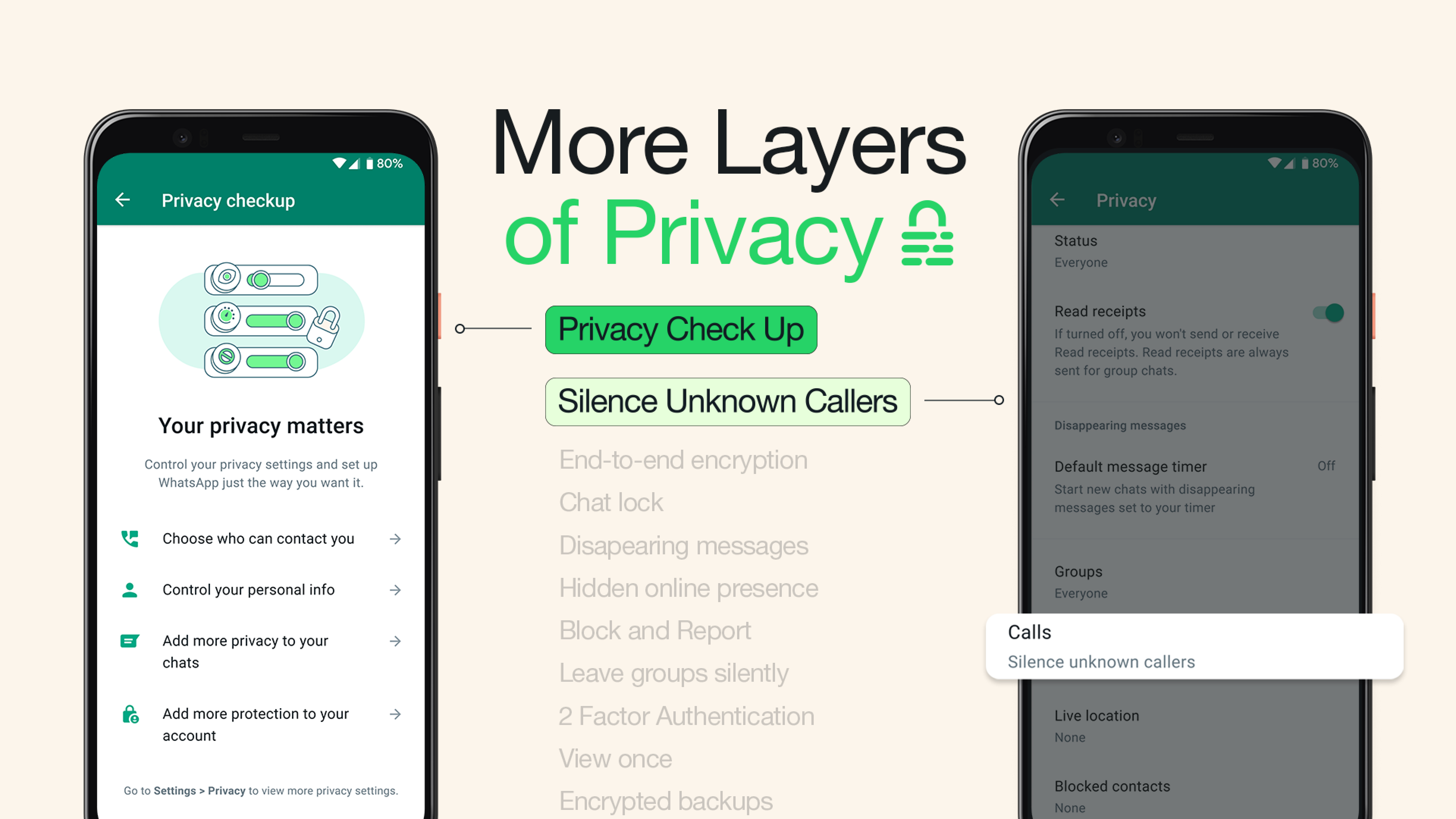 WhatsApp Privacy Settings