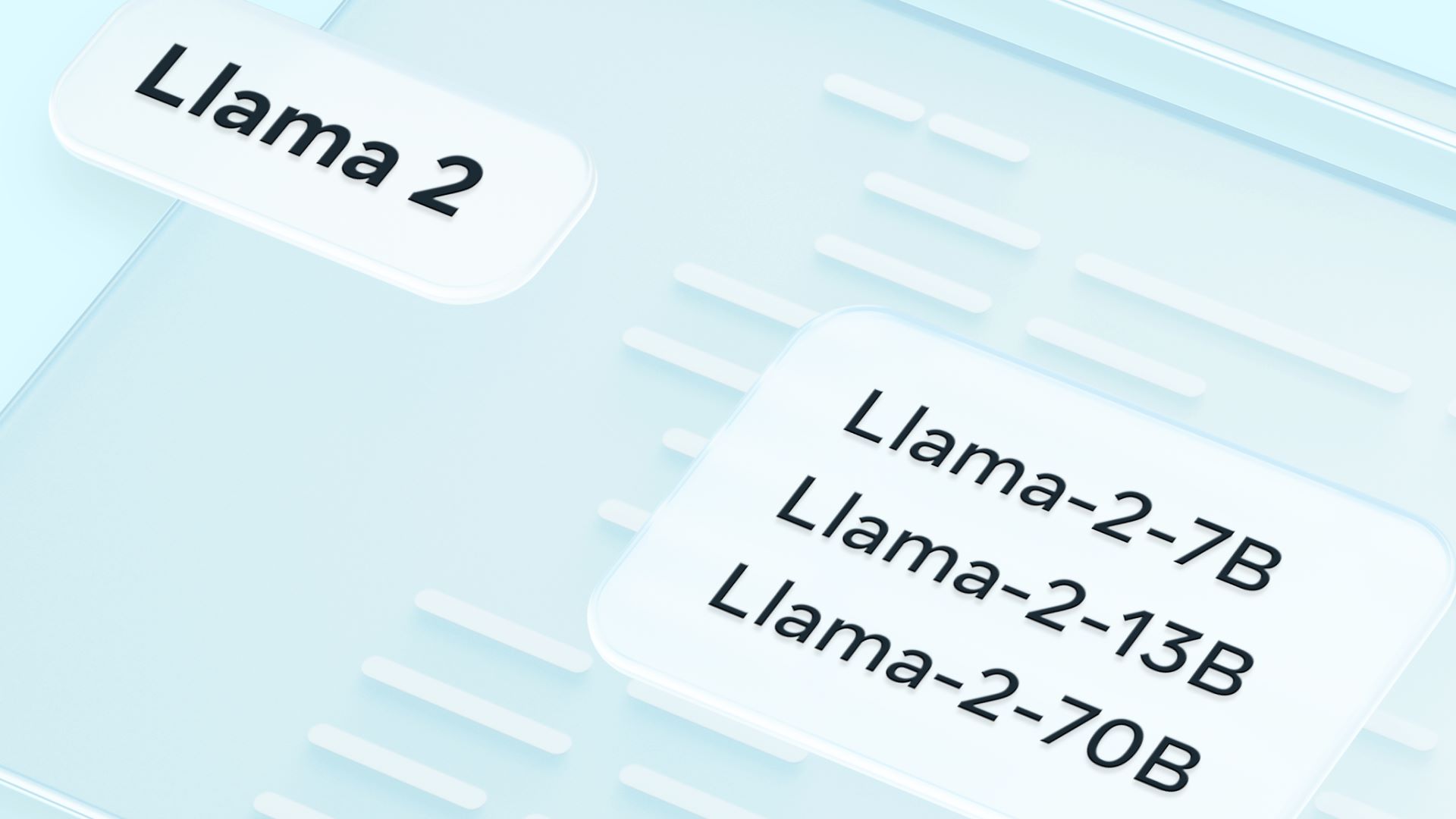 Illustration of the Llama 2 AI model