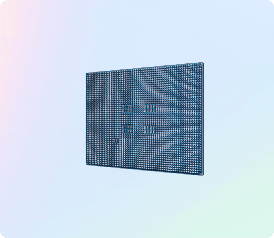A GIF of a chip rotating. 