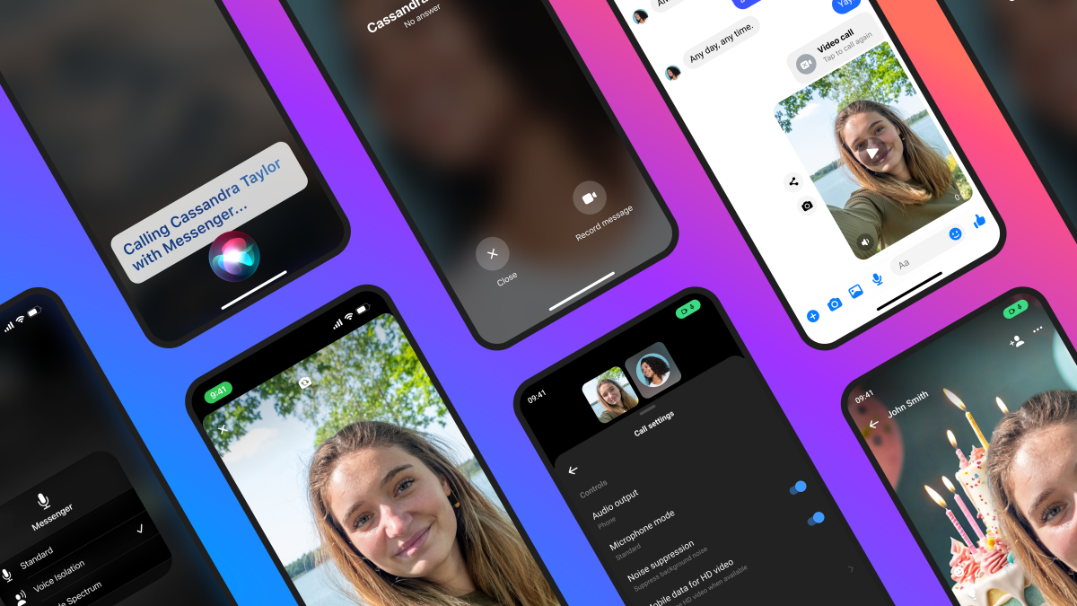 Introducing AI Backgrounds, Noise Suppression and More for Messenger Calling