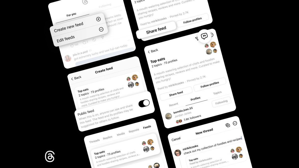 صورة You Can Now Share Your Custom Feeds on Threads