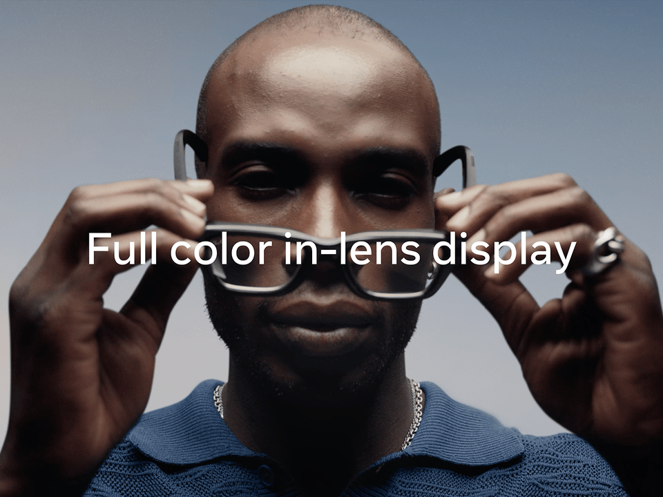 Meta Ray-Ban Display: AI Glasses With an EMG Wristband