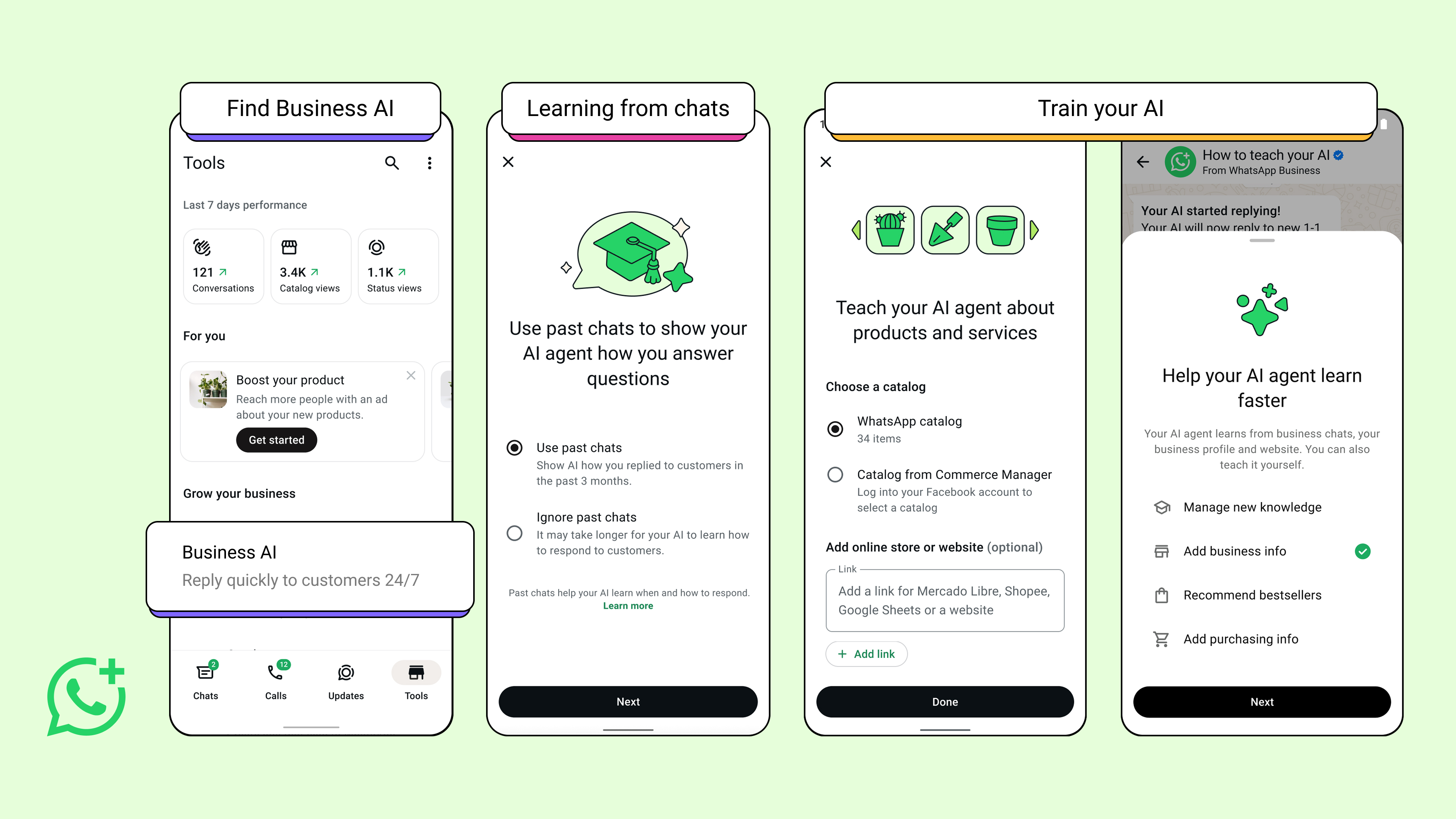 Introducing Business AI on WhatsApp for Small Businesses in India