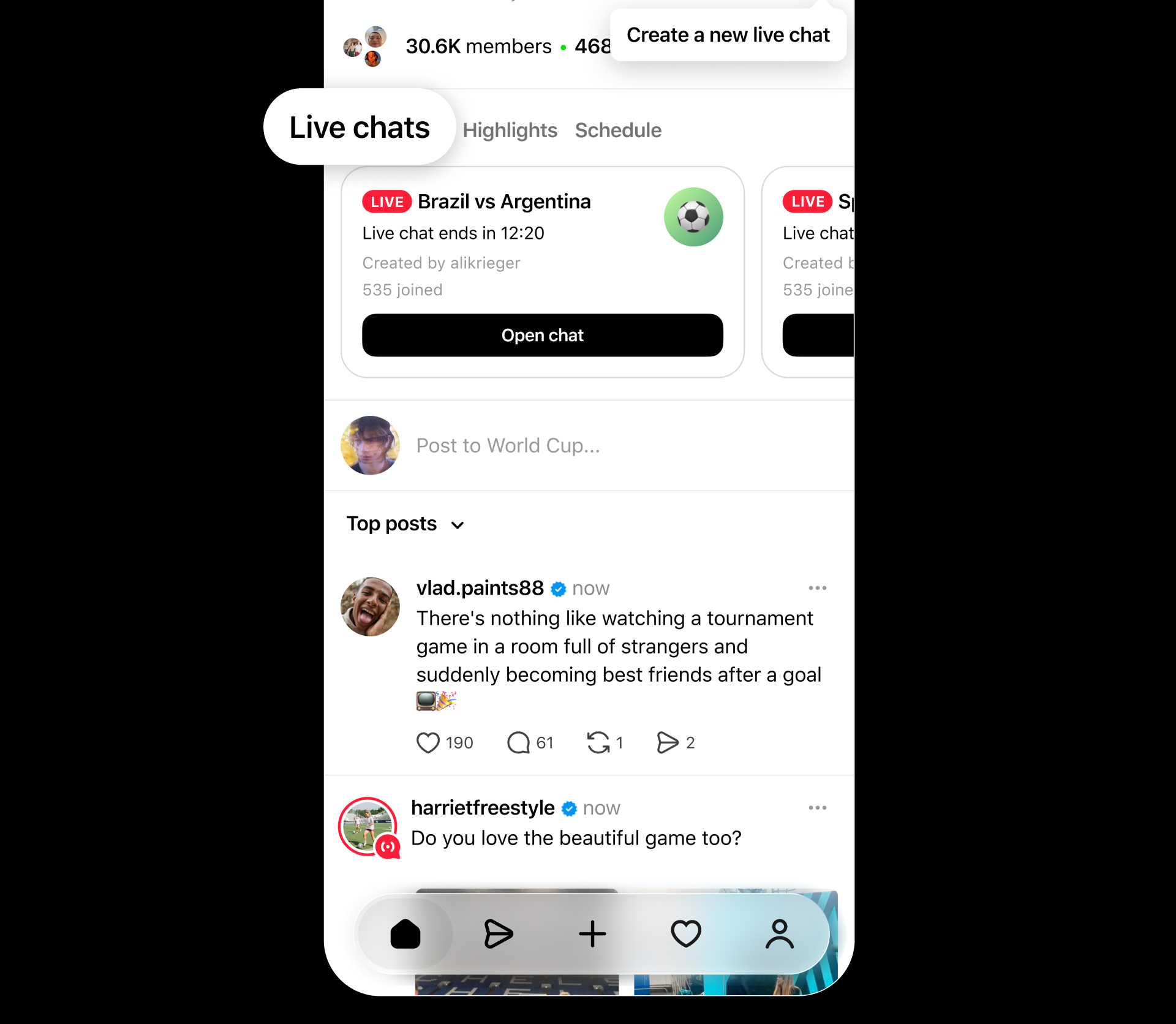 Threads UI