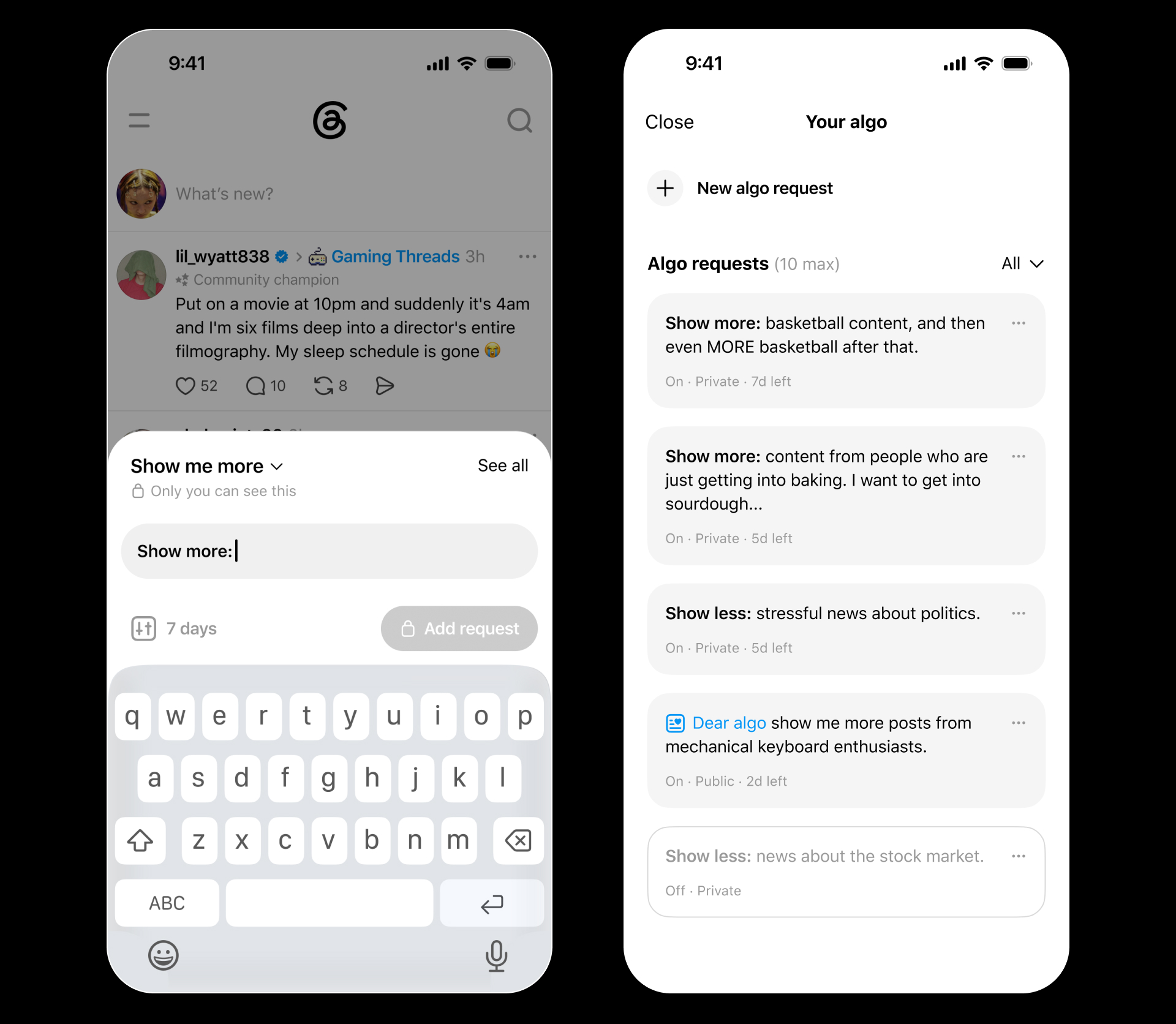 Your Algo UI